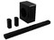 Sistema de Teatro en Casa Dynamic Stage BS700: Bluetooth 5.3 y HDMI ARC, Satélites traseros inalámbricos y Subwoofer, 5.1 Canales. Color Elite Negro. (Caja abierta)