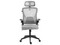 Silla para Oficina Acteck Flux Lite EC313HR, Reposabrazos Abatibles, Soporta hasta 100Kg, Pistón Clase 2, Color Gris. (Caja abierta)