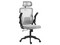 Silla para Oficina Acteck Flux Lite EC313HR, Reposabrazos Abatibles, Soporta hasta 100Kg, Pistón Clase 2, Color Gris. (Caja abierta)