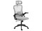 Silla para Oficina Acteck Flux Lite EC313HR, Reposabrazos Abatibles, Soporta hasta 100Kg, Pistón Clase 2, Color Gris. (Caja abierta)