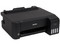 Impresora Color Epson EcoTank L1110 con Sistema de Tanques de Tinta, Resolución hasta 5760 x 1440 dpi, USB. Empaque original desgastado, tinta instalada, producto con desgaste y uso visible.
