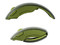 Mouse Microsoft Arc láser Inalámbrico USB, diseño cómodo y plegable. Color Verde
