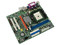 T. Madre GOAL3+, Chipset SiS 761GX,
Soporta: Athlon 64 (K8) / Sempron, Socket 754,
Memoria: DDR333 266/200MHz, 2GB Max,
Integrado: Audio, Red,
Diseño: Micro ATX, Ptos:1xPCEX16, 1xPCI, 1x CNR