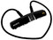 Reproductor de mp3 Sony WALKMAN NWZ-W252 de 2GB, en forma de audífonos, sin cables y resistente al agua.