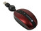 Mini Mouse TechZone I-touch Óptico, retráctil USB. Color Rojo