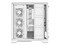 Gabinete Gamer XPG Invader X Mid-Tower, ATX (No incluye fuente de poder). Color Blanco. (Caja abierta, con golpe, funcional)