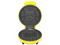 Waflera Bob Esponja BOBE4 de 760W, Acero Inoxidable. Color Amarillo.