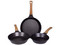 Juego de Sartenes Queen Sense Mármol Premium (SSM002-02) incluye sartenes de 20 cm, 24 cm y 28 cm, con recubrimiento de mármol antiadherente y mangos ergonómicos, aptos para todo tipo de cocinas.