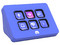 Teclado Elgato Stream Deck Mini Discord Edition, 6 Teclas LCD, USB 2.0, Color Azul.