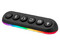Usb HUB Streamplify Deck 5, con 4 x USB 3.0, 1 x USB 2.0, iluminación RGB, 12V. Color Negro.