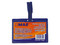 Gafete Horizontal Mae, Color Azul, Plástico, Tamaño 5.5 x 9 cm, 1 Unidad.