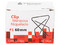 Clip Mariposa Nextep Niquelado #1 de 60 mm con 12 clips por caja. Paquete con 4 piezas.