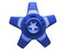 Fidget Spinner Brobotix. Color Azul, diseño Escudo Capitán América.