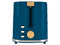 Tostadora Mirati MBT01 de 800W, 7 Niveles de Tostado, Color Azul.
