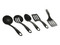 Juego de Cocina, T-Fal, Bienvenue, 5 Piezas, Color Negro.