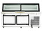 Vitrina para Carnicería Criotec VCR-200 de 1,193L, 110V. Color Blanco.