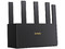 Router Inalámbrico Tenda TE3L de Doble Banda, Wireless AC (Wi-Fi 7), Hasta 3570Mbps, 3 Puertos Gigabit LAN, 5 Antenas. Color Negro.