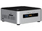 Mini Computadora Intel NUC Kit NUC6i5SYH,
Procesador Intel Core i5 6260U (hasta 2.9 GHz),
Soporta hasta 32 GB SODIMM DDR4, Soporta D.D. de 2.5