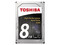 Disco Duro Toshiba x300 de 8TB, 7200 RPM, Caché 128MB, SATA III (6 Gb/s).