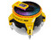 Disipador con ventilador Alseye W90C-INTEL-Y, hasta 2600 RPM, ARGB, Soporta Socket Intel LGA 1700, Color amarillo.