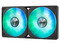 Sistema de enfriamiento líquido Asus Prime LC 240 ARGB a 600-2200RPM, 2x120mm , Intel-AMD, Color Negro.