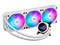 Sistema de Enfriamiento Liquido ASUS ROG STRIX LC III 360 ARGB, 360mm, Iluminación RGB, Color Blanco.