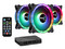 Kit Ventilador 120 mm 3 pieza(s) Negro Aerocool Duo 12 Pro.