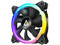 Ventilador Antec NEON 120 ARGB, 120mm, Iluminación LED ARGB, Color Negro.