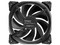 Ventilador Antec Fusion ARGB de 120mm, Iluminación ARGB, Color Negro.