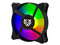 Kit de 3 Ventiladores Balam Rush Eolox Blaze EX90K, Aura RGB, 1200RPM, 120mm, RGB, Color Negro.