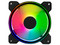Ventilador BalamRush Eolox Blaze EX50 de 120mm, Aura RGB. Color Negro.