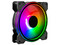 Ventilador BalamRush Eolox Blaze EX50 de 120mm, Aura RGB. Color Negro.