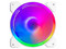 Ventilador BalamRush Eolox Blaze EX50W de 120mm, Aura RGB. Color Blanco.