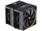 Enfriamiento de Aire Balam Rush, Heliux Pro HEX75, Doble Disipador, Display Digital, Iluminación ARGB, TDP 270W, Compatibilidad AMD e Intel, Hidrodinámico, 6 Pipas, 2 Ventiladores, Conector PWM y ARGB, Ruido 30 dB, Color Negro.
