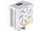 Disipador y Ventilador Balam Rush Heliux Pro HEX65 de 120mm, Compatible con Intel 1200 / 115x / 1700 / 1851 y AMD AM4 / AM5, Color Blanco.