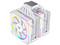 Enfriamiento de Aire Balam Rush, Heliux Pro HEX70, Doble Disipador, Iluminación ARGB, TDP 270W, Compatibilidad AMD e Intel, Hidrodinámico, 6 Pipas, 2 Ventiladores, Conector PWM y ARGB, Ruido 37.1 dB, Color Blanco.