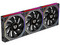Kit 3 Ventiladores 120mm EOLOX LINK EXL95 Balam Rush Legend Series, ARGB, 800-1800 RPM, 47.2 CFM, Negro.