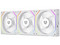 Kit 3 Ventiladores 120mm Eolox Link-R EXL95R Balam Rush Azender Series, ARGB, 600-1800 RPM, 48 CFM.