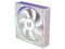 Kit 3 Ventiladores Para PC Eolox Bora EXB85 Diseño Cuadrado 120 mm 600 - 1600 RPM PWM 4 Pin Aurea RGB Color Azender Negro.