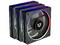 Kit 3 Ventiladores 120mm EOLOX BORA EXB85R Balam Rush Azender Series, ARGB, 600-1800 RPM, 48 CFM, Negro.