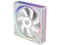 Ventilador Balam Rush BR-942218, Eolox Bora EXB85, 120mm, Iluminación RGB, 600-1600 RPM, PWM 4 Pin, Color Blanco.