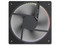 Ventilador BALAM RUSH Eolox Bora-R EXB85R de 120x120x25 mm, Aspas Inversas, Velocidad 600 a1600 RPM, Iluminación ARGB. Color Negro.