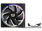 Ventilador BALAM RUSH Eolox Bora-R EXB85R de 120x120x25 mm, Aspas Inversas, Velocidad 600 a1600 RPM, Iluminación ARGB. Color Negro.