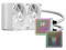 Sistema de Enfriamiento líquido Balam Rush Cryo Prism 240 ICE, ARGB, 240mm, Color Blanco.