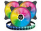 Kit 3 Ventiladores para Gabinete Batauro KRN-700-KIT, ARGB, 120mm.