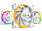 Kit de 3 Ventiladores Be Quiet Light Wings White BL101, iluminación ARGB, 120mm.