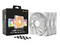 Ventiladores be quiet! Light Wings LX 140mm PWM White Triple Pack, 3 Ventiladores ARGB de Alta Velocidad, 16 LED, 9 Aspas Optimizadas, Motor de Circuito Cerrado, Ultra Silenciosos, Color Blanco.