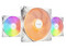 Ventiladores be quiet! Light Wings LX 140mm PWM White Triple Pack, 3 Ventiladores ARGB de Alta Velocidad, 16 LED, 9 Aspas Optimizadas, Motor de Circuito Cerrado, Ultra Silenciosos, Color Blanco.