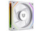 Ventilador con Aspas Inversas para PC, Eolox Link EXL95R, Diseño Cuadrado, 120 mm, 600 - 1800 RPM, PWM 4 pin, Aurea RGB, Legend, Blanco.