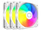 Ventilador para Gabinete, Cooler Master, MF120 Lite ARGB White Edition, Modelo MFW-B2DW-173PA-R1, 3-Pack.